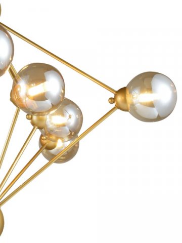 Подвесная люстра Natali Kovaltseva Stuttgart Stuttgart 91006/10C Gold