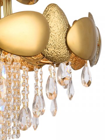 Подвесная люстра Natali Kovaltseva Valencia 91009/8C Gold