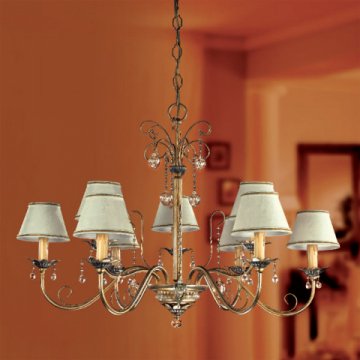 Подвесная люстра Renzo Del Ventisette L 13977/6+3 SP dec. 0125