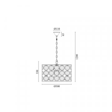 Подвесная люстра Vele Luce Sophie VL3233P08