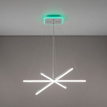 Подвесная светодиодная люстра Citilux Неон Смарт CL731AK110E