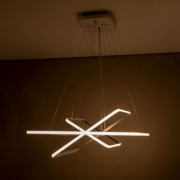 Подвесная светодиодная люстра Citilux Неон Смарт CL731AK110E