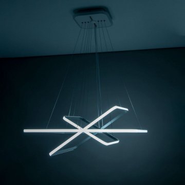 Подвесная светодиодная люстра Citilux Неон Смарт CL731AK110E