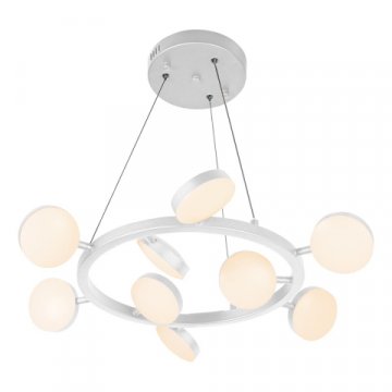 Подвесная светодиодная люстра iLedex Totes FS-016-D9 63W WH