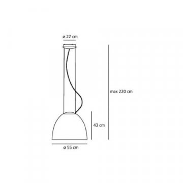 Подвесной светильник Artemide Nur A240210