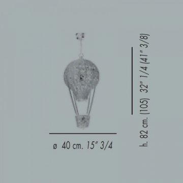 Подвесной светильник Banci La Metamorfosi 64.6926