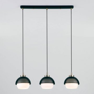 Подвесной светильник Eurosvet 50106/3 античная бронза/черный