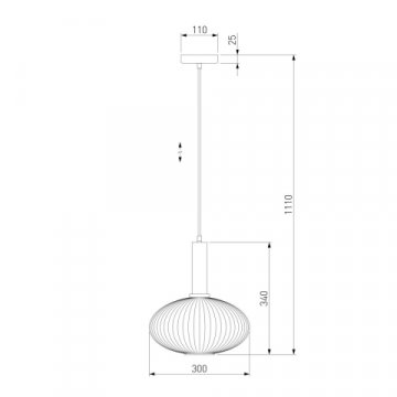 Подвесной светильник Eurosvet 50183/1 дымчатый