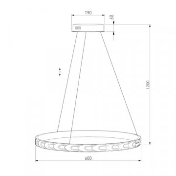 Подвесной светильник Eurosvet 90163/1 сатин-никель