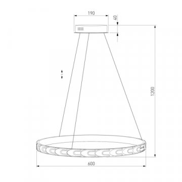 Подвесной светильник Eurosvet 90164/1 сатин-никель