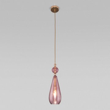 Подвесной светильник Eurosvet Ilario 50202/1 пурпурный