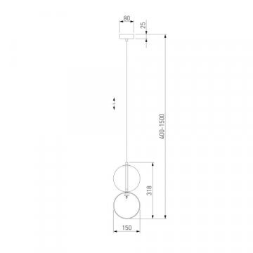 Подвесной светильник Eurosvet Selisa 50092/1