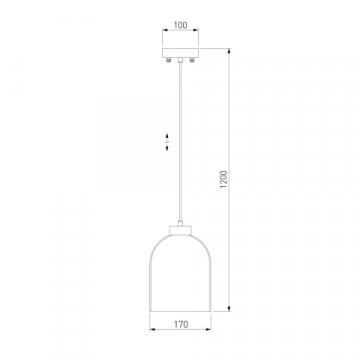 Подвесной светильник Eurosvet Tandem 50119/1 никель