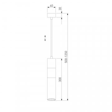 Подвесной светильник Eurosvet Viero 50097/1 белый/хром