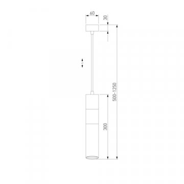 Подвесной светильник Eurosvet Viero 50097/1 черный/золото