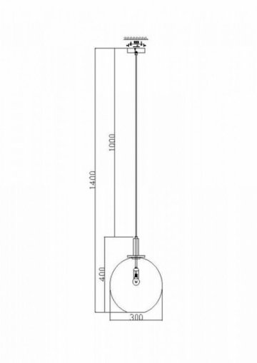 Подвесной светильник Freya Moke FR4007PL-01BT