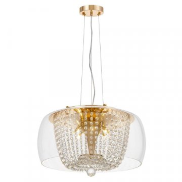 Подвесной светильник Lumina Deco Disposa LDP 7018-500 PR+F.GD