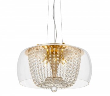 Подвесной светильник Lumina Deco Disposa LDP 7018-500 PR+F.GD