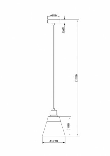 Подвесной светильник Moderli Brizzi V2780-1P