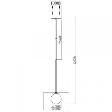 Подвесной светильник Moderli Scrumbel V6044-1P