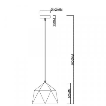 Подвесной светильник MyFar Brigitte MR1400-1P