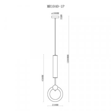 Подвесной светильник MyFar Covey MR1040-1P