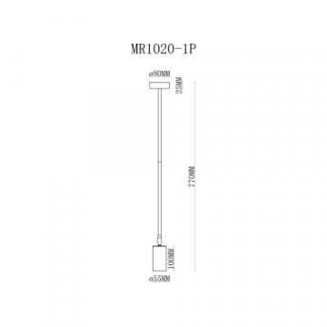 Подвесной светильник MyFar Dereck MR1020-1P