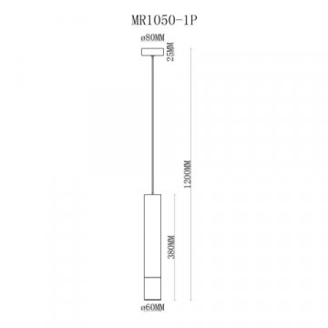 Подвесной светильник MyFar Klara MR1050-1P