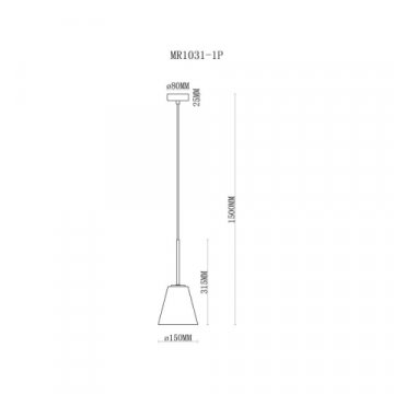 Подвесной светильник MyFar Stiven MR1031-1P