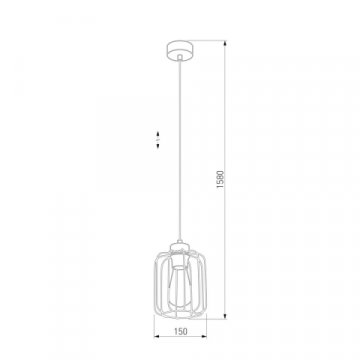 Подвесной светильник TK Lighting 4714 Galaxy New