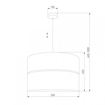 Подвесной светильник TK Lighting 524 Hilton