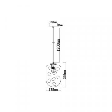 Подвесной светильник Vele Luce Alieno VL5352P31