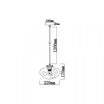 Подвесной светильник Vele Luce Alieno VL5354P11
