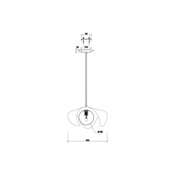 Подвесной светильник Vele Luce Aronos VL5734P11