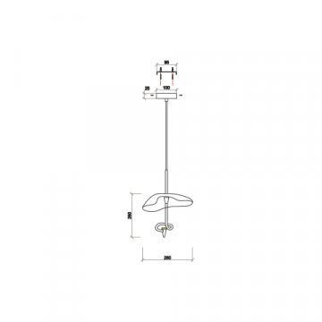 Подвесной светильник Vele Luce Aronos VL5734P31