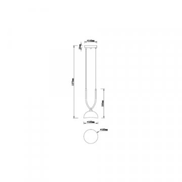 Подвесной светильник Vele Luce Astiy VL5434P01