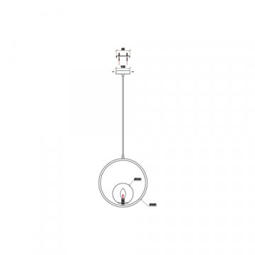 Подвесной светильник Vele Luce Bianco VL5714P11