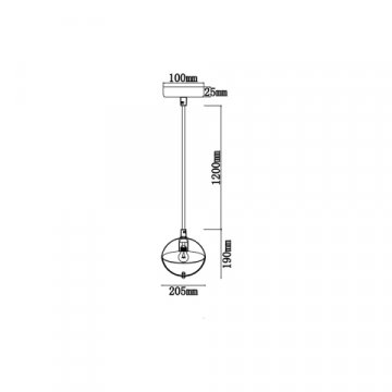 Подвесной светильник Vele Luce Broadway VL5362P21