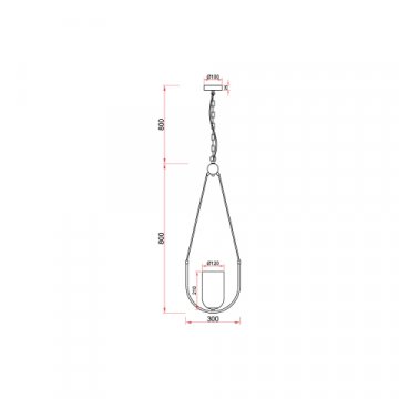 Подвесной светильник Vele Luce Fiamma VL5812P01