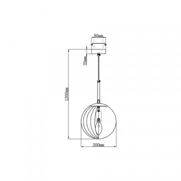 Подвесной светильник Vele Luce Folie VL5513P11