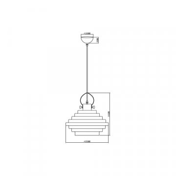 Подвесной светильник Vele Luce Genio VL5402P21