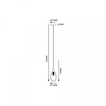 Подвесной светильник Vele Luce Grazioso VL5864P01