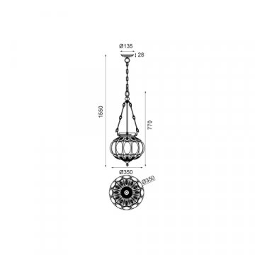 Подвесной светильник Vele Luce Helen VL4266P13