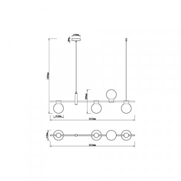 Подвесной светильник Vele Luce Ideale VL5872P14