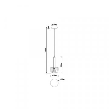 Подвесной светильник Vele Luce Kelly VL5454P01