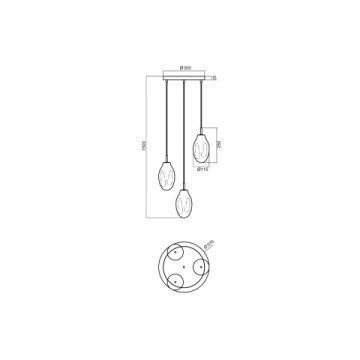 Подвесной светильник Vele Luce Lucy VL5613P23