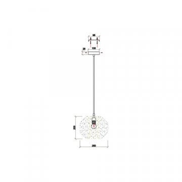 Подвесной светильник Vele Luce Milan VL5724P11