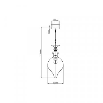 Подвесной светильник Vele Luce Nova VL5494P31