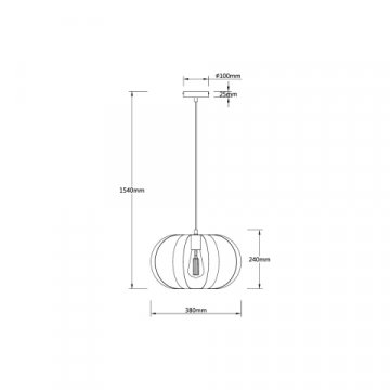 Подвесной светильник Vele Luce Ophir VL5324P21