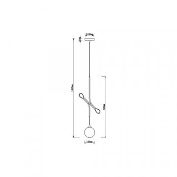 Подвесной светильник Vele Luce Ottava VL5662P01